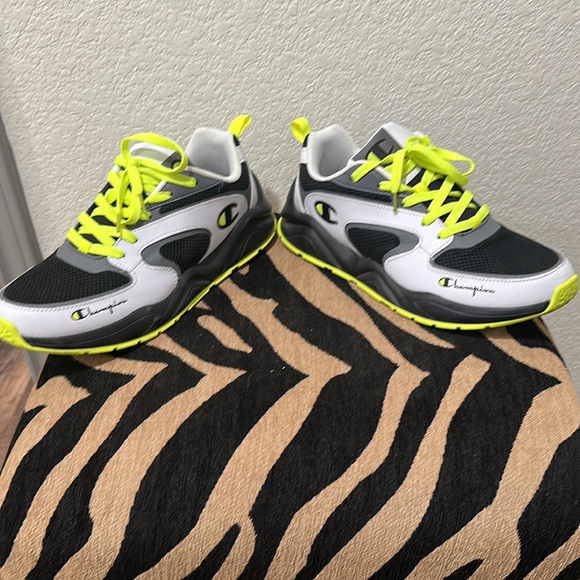 Neon Champion Sneakers - Picture 3 of 5